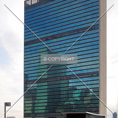 United Nations Secretariat Building by David Guija