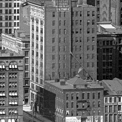 West Penn Building by Library of Congress, Prints and Photographs Division, Detroit Publishing Company
