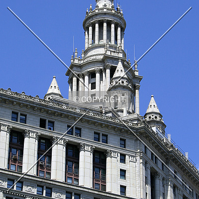 Manhattan Municipal Building by René Hogendijk