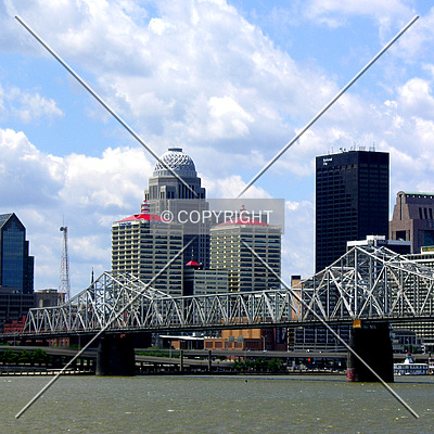 George Rogers Clark Memorial Bridge by Chris Patriarca