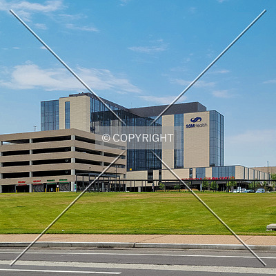 SSM Saint Louis University Hospital Tower by Ryan Hildebrand