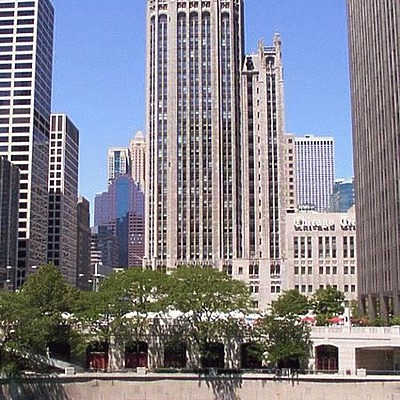 Tribune Tower by Daniel Kieckhefer