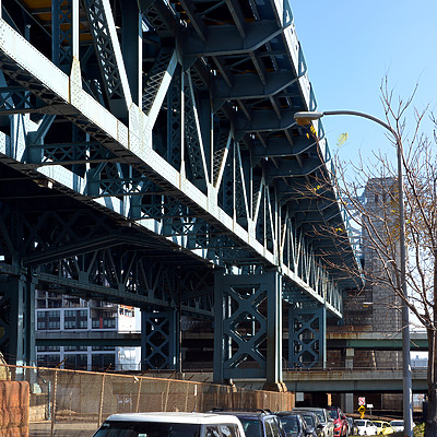 Benjamin Franklin Bridge by John W. Cahill