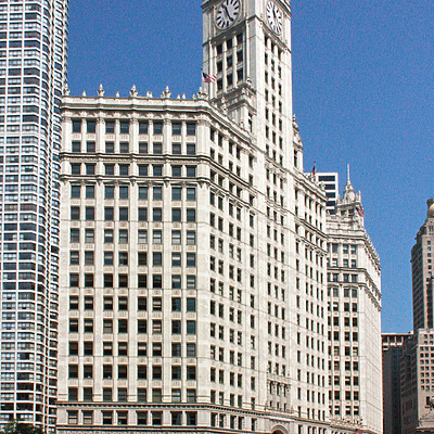 Wrigley Building by Ryan Hildebrand