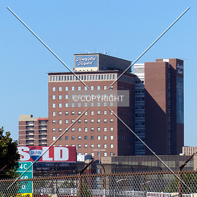 Henry Ford Hospital Clinic Tower by Nate Lindsey