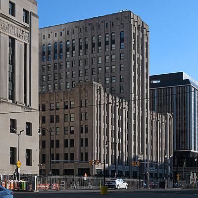 Detroit Free Press Building by John W. Cahill
