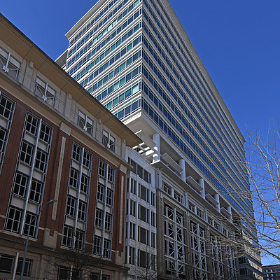 Red Hat Tower by John W. Cahill