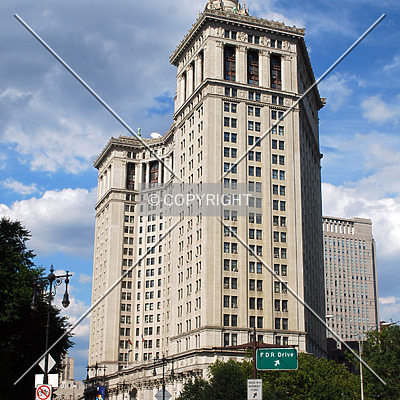 Manhattan Municipal Building by Royce Douglas