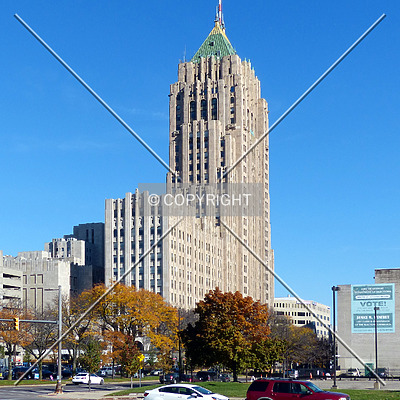 Fisher Building by Nate Lindsey