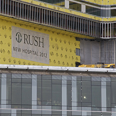 Rush Hospital, East Tower by Shawn Ursini