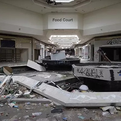 Jamestown Mall by Ruin Road via YouTube
