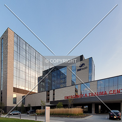 SSM Saint Louis University Hospital Tower by Ryan Hildebrand