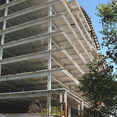 Tower at Convention Center Court by Jim Schwartz