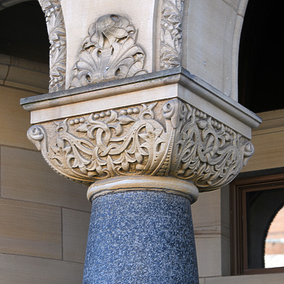 Trumbull County Courthouse by John W. Cahill