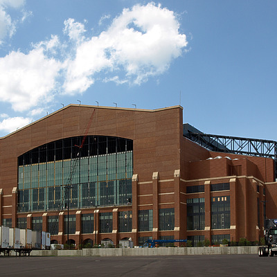 Lucas Oil Stadium by Marshall Gerometta