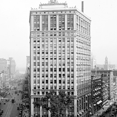 David Whitney Building by Library of Congress, Prints and Photographs Division, Detroit Publishing Company