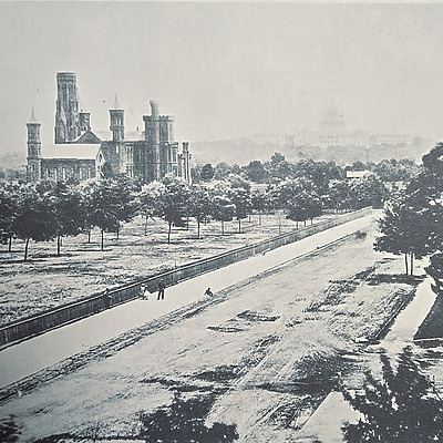 Smithsonian Castle by Library of Congress