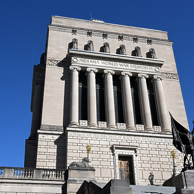 Indiana World War Memorial by John W. Cahill