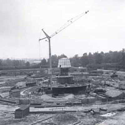 Ostankino Tower by Main Television and Broadcasting Center