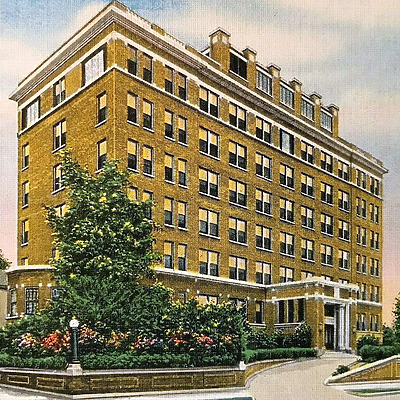 St. Rita's Hospital by E. C. Kropp Co./ Hires News Agency