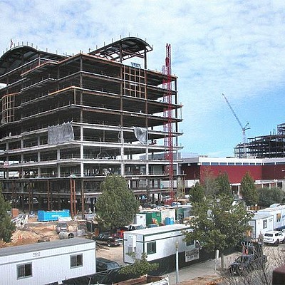 Tower at Convention Center Court by Jim Schwartz