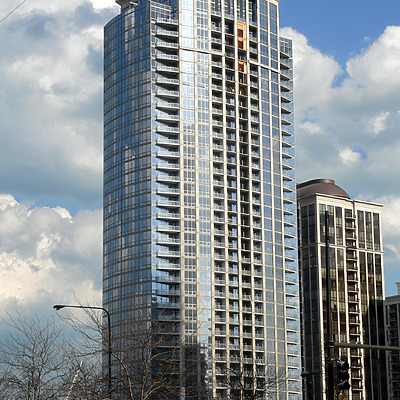 Museum Tower by B. Victor Adams