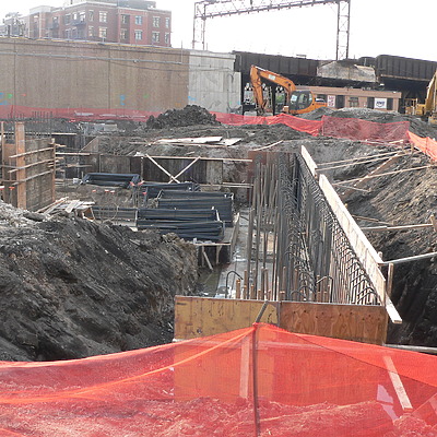 Left Bank at K Station by B. Victor Adams
