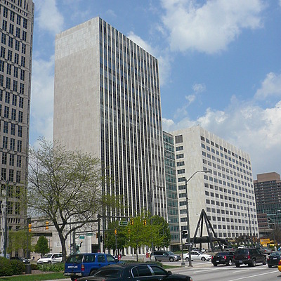 Coleman A. Young Municipal Center by Nate Lindsey