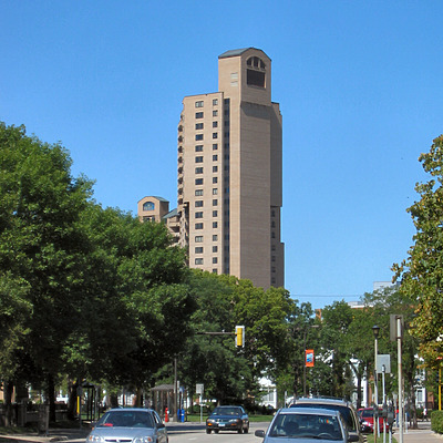 The Falls and the Pinnacle by James Peacock
