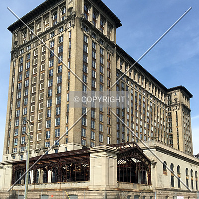 Michigan Central Station by Nate Lindsey
