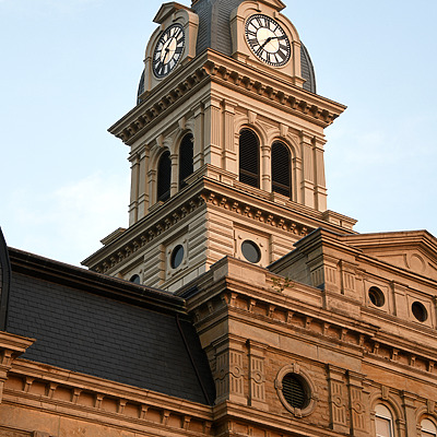 Allen County Courthouse by John W. Cahill