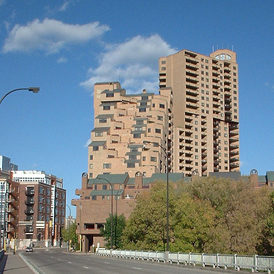 The Falls and the Pinnacle by James Peacock