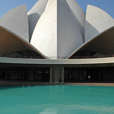 Lotus Temple by John Bek