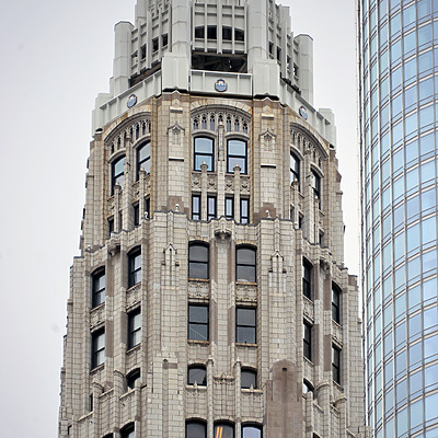Mather Tower by John W. Cahill