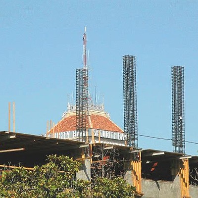 Tower at Convention Center Court by Jim Schwartz