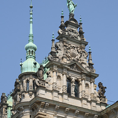 Hamburg City Hall by Michiel van Dijk