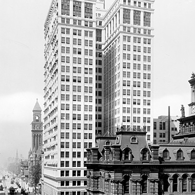 Dime Building by Library of Congress, Prints and Photographs Division, Detroit Publishing Company
