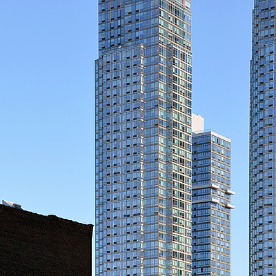 Silver Towers 2 by John W. Cahill