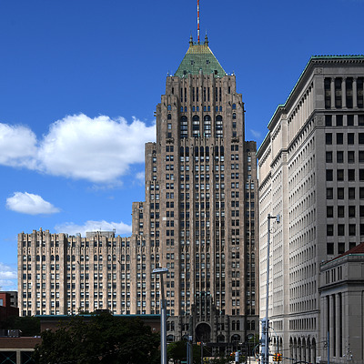 Fisher Building by John W. Cahill