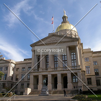 Georgia State Capitol by Martin Bugajski