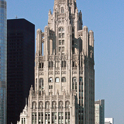 Tribune Tower by Ryan Hildebrand