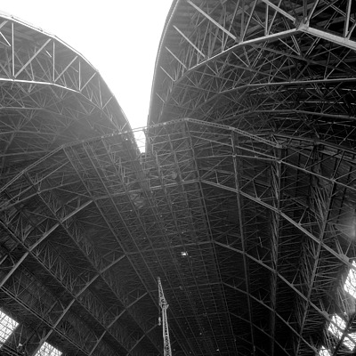 Goodyear Airdock by Historic American Buildings Survey, Jet Lowe