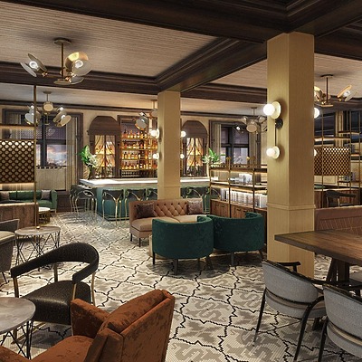 Kiewit Plaza by BLACKSTONE PLAZA