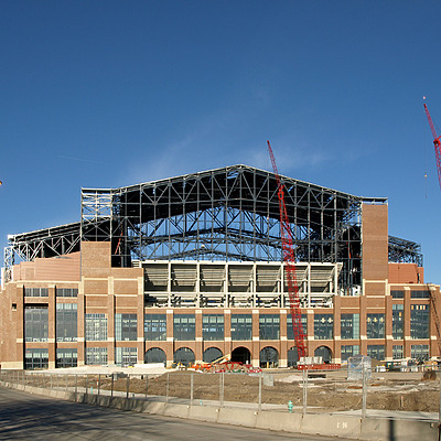 Lucas Oil Stadium by Marshall Gerometta