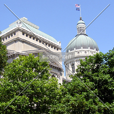 Indiana State House by Chris Patriarca