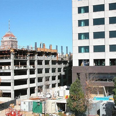 Tower at Convention Center Court by Jim Schwartz