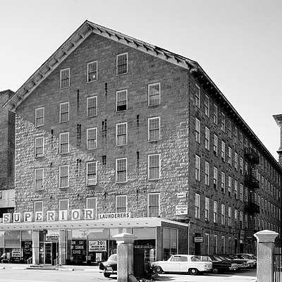 Durfee Mill No. 1 by Library of Congress, HABS, Jack E. Boucher
