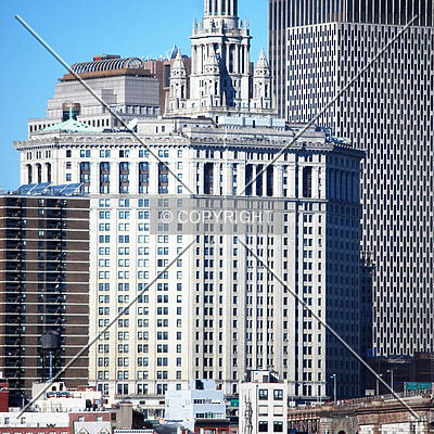 Manhattan Municipal Building by Royce Douglas