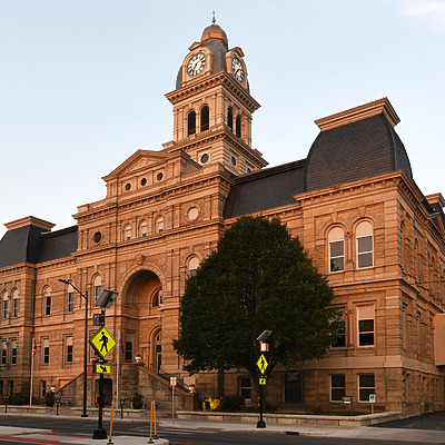 Allen County Courthouse by John W. Cahill