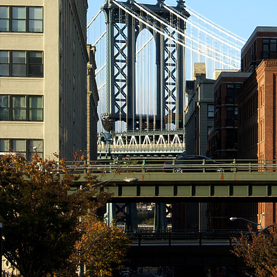 Manhattan Bridge by John Cahill